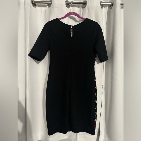 Black Printed Dress - Picture 2 of 2